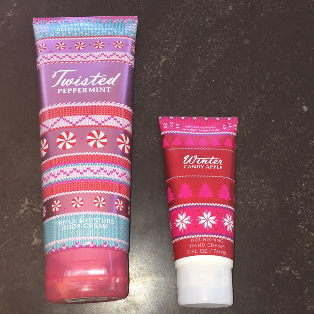 Bath and Body Works body lotion and hand cream